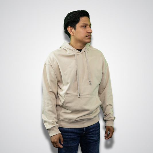 Hoddie Oversize Beige Gramaje 420